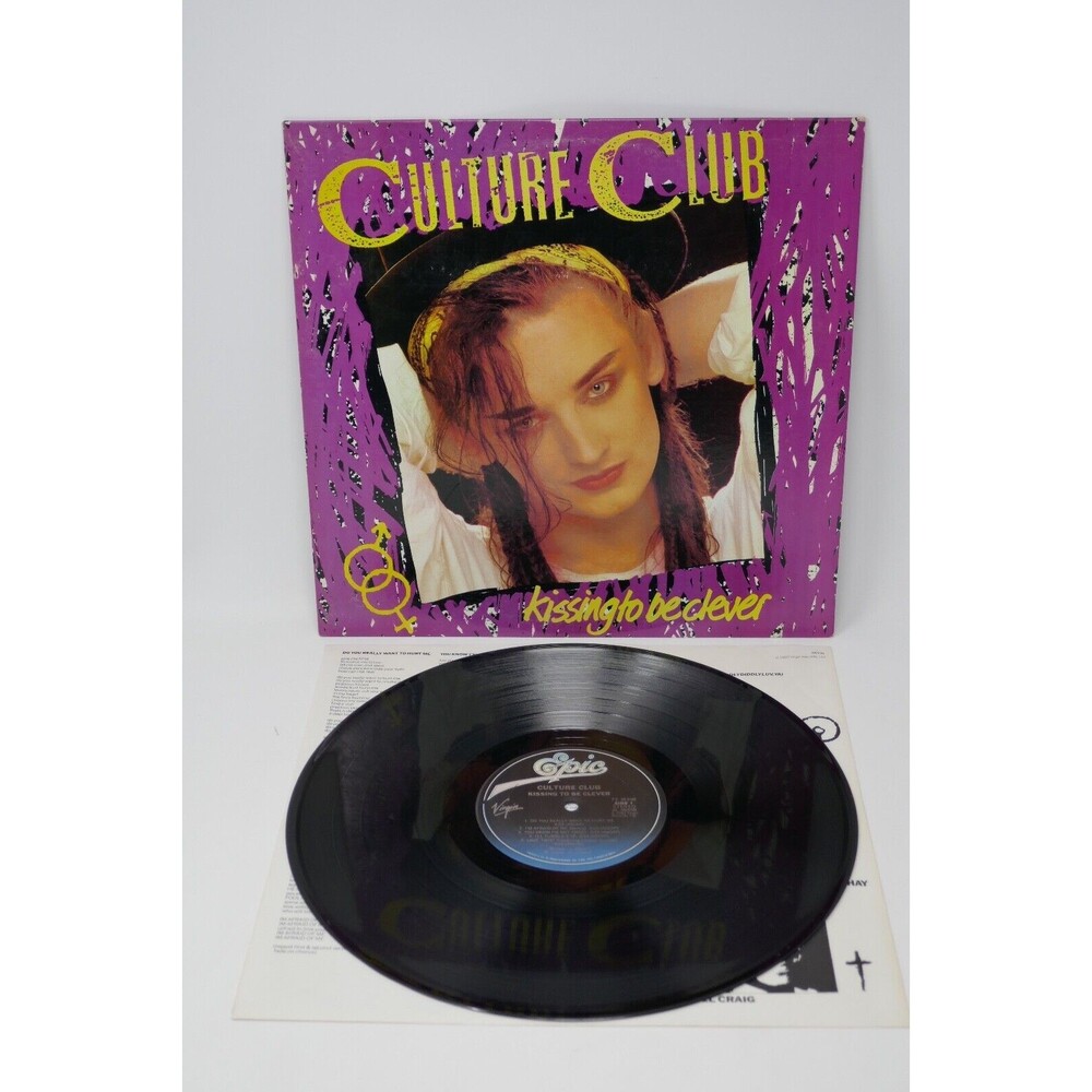 Virgin Records 1982 Culture Club Kissing to be Clever 12" Vinyl LP